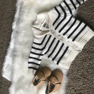 Oshkosh Baby Bgosh button cardigan stripe